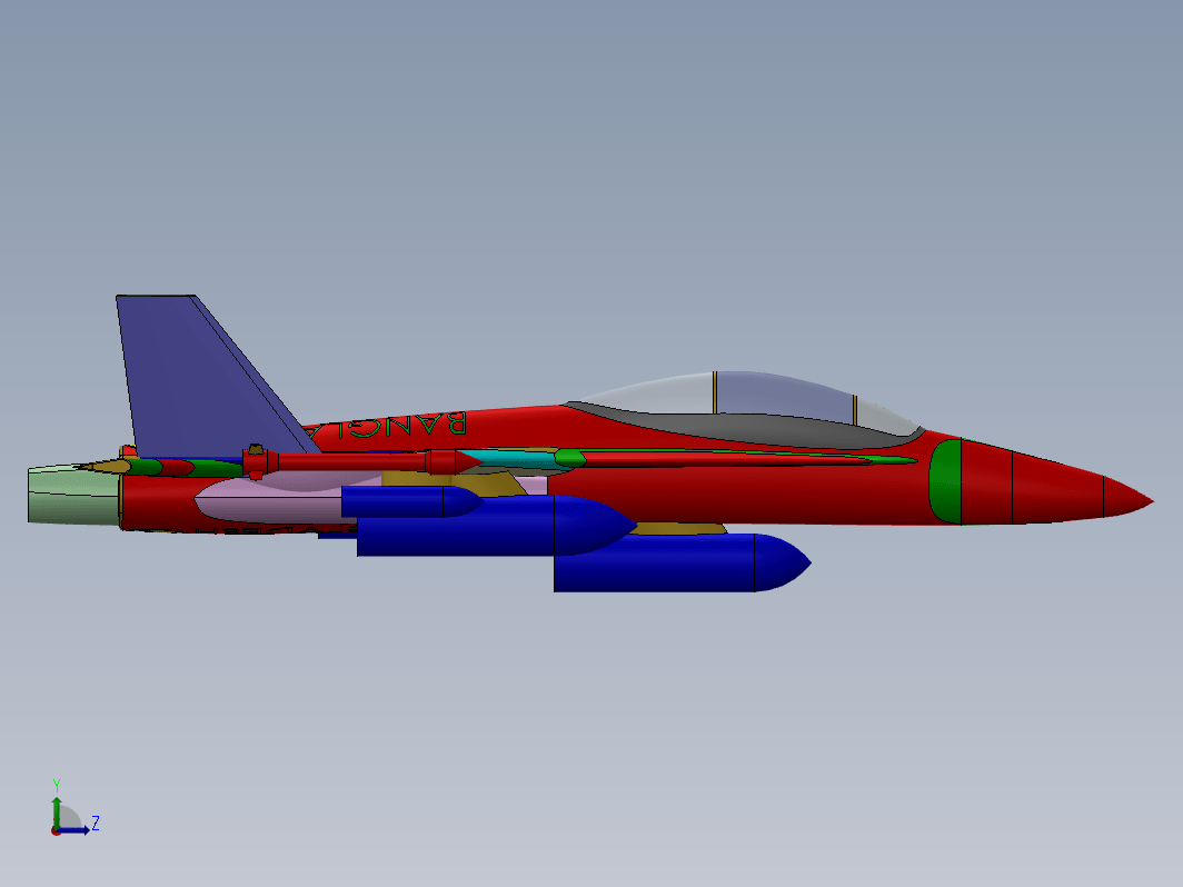 FA-18大黄蜂战斗机