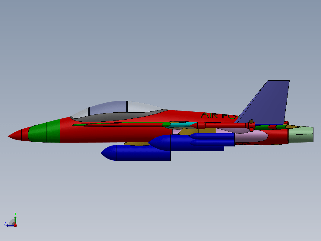 FA-18大黄蜂战斗机