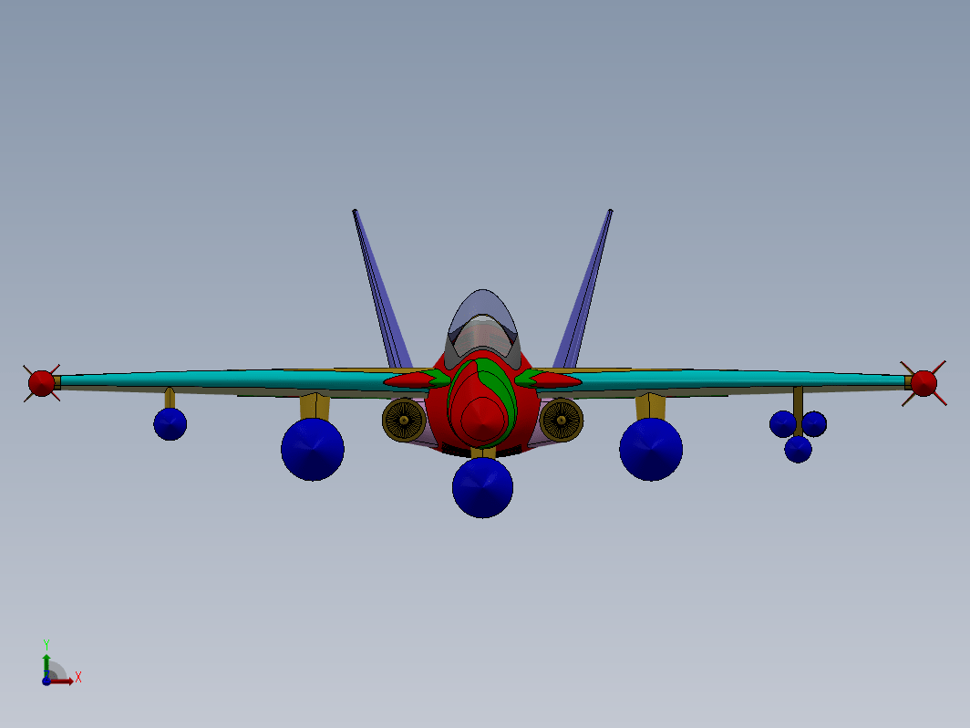 FA-18大黄蜂战斗机