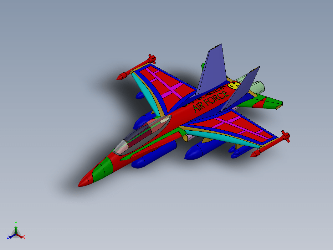 FA-18大黄蜂战斗机