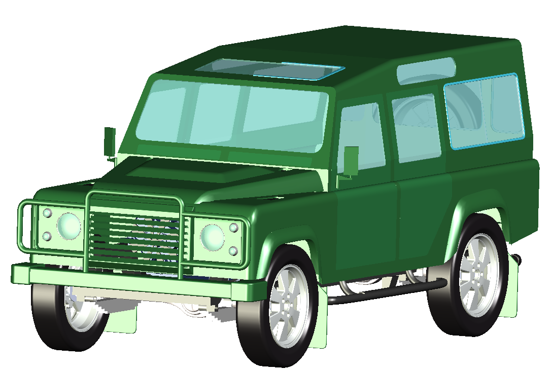 Land Rover Defender 110越野车