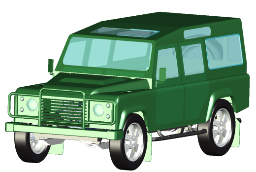 Land Rover Defender 110越野车缩略图
