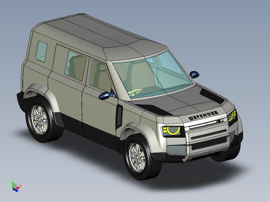 Land Rover Defender 110越野车