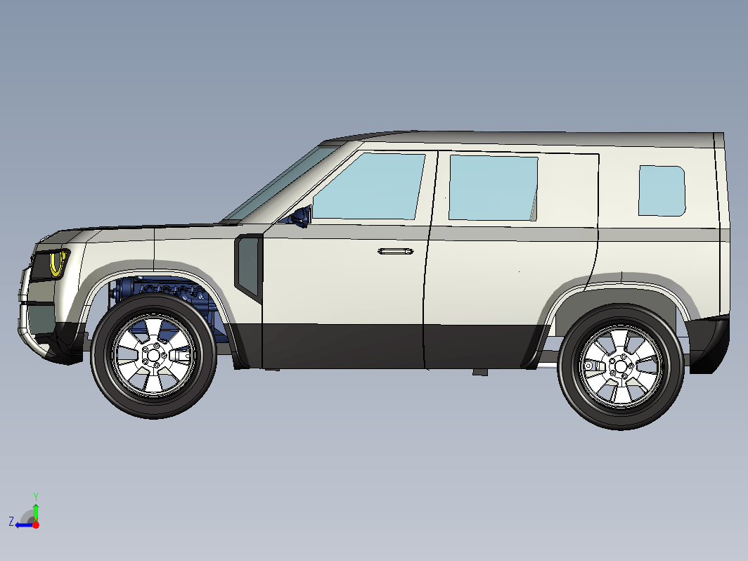 Land Rover Defender 110越野车