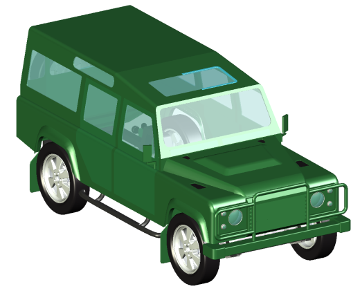 Land Rover Defender 110越野车缩略图
