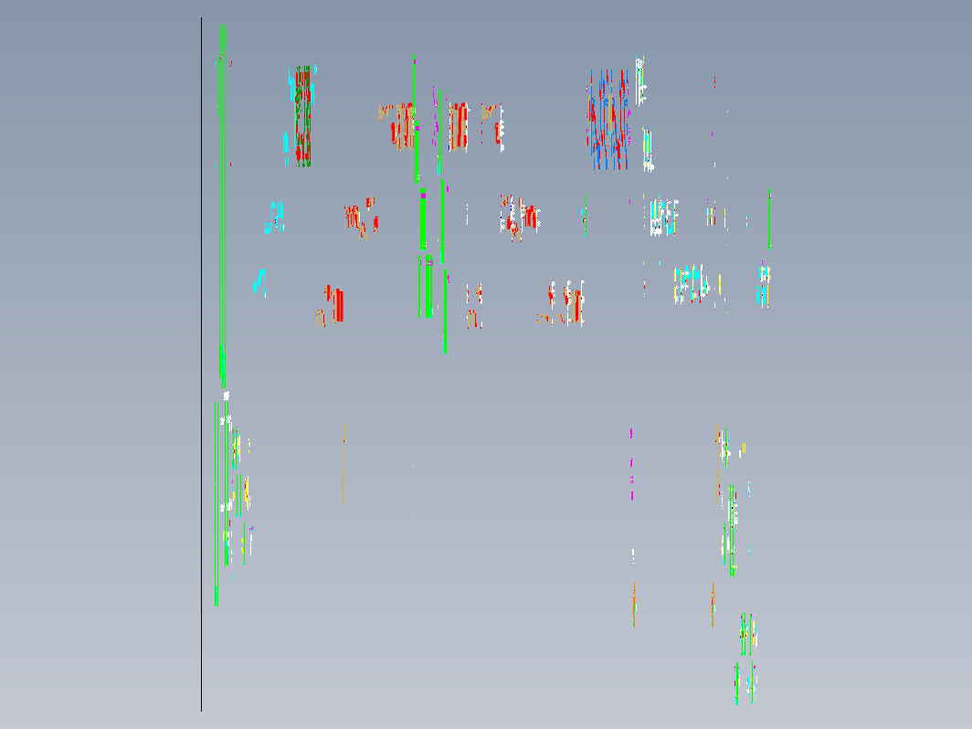 汽车翼子板冲压模具全工序图纸