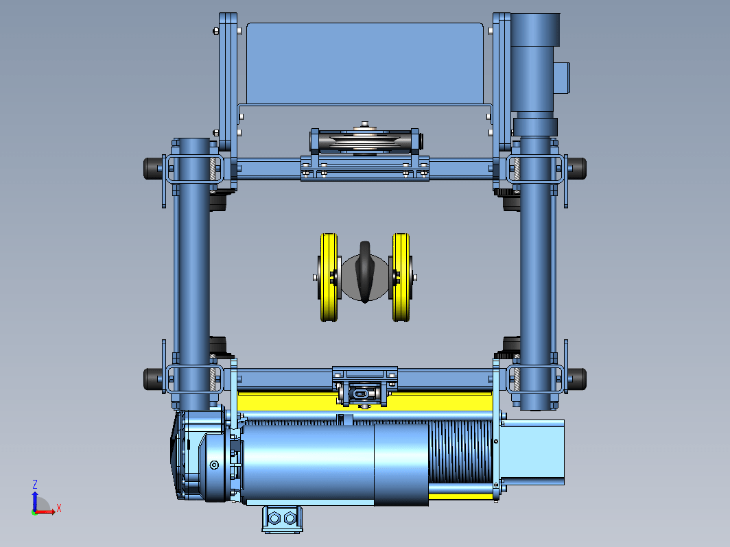 T109 5t 葫芦solidworks2013模型