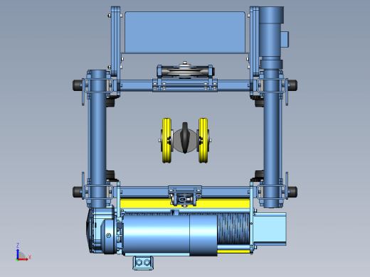 T109 5t 葫芦solidworks2013模型缩略图
