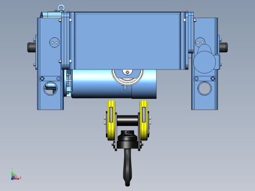 T109 5t 葫芦solidworks2013模型缩略图