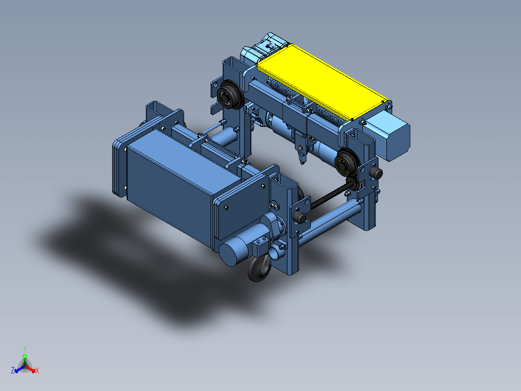 T109 5t 葫芦solidworks2013模型