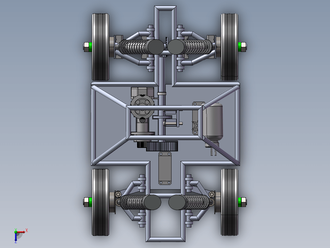 玩具赛车设计模型