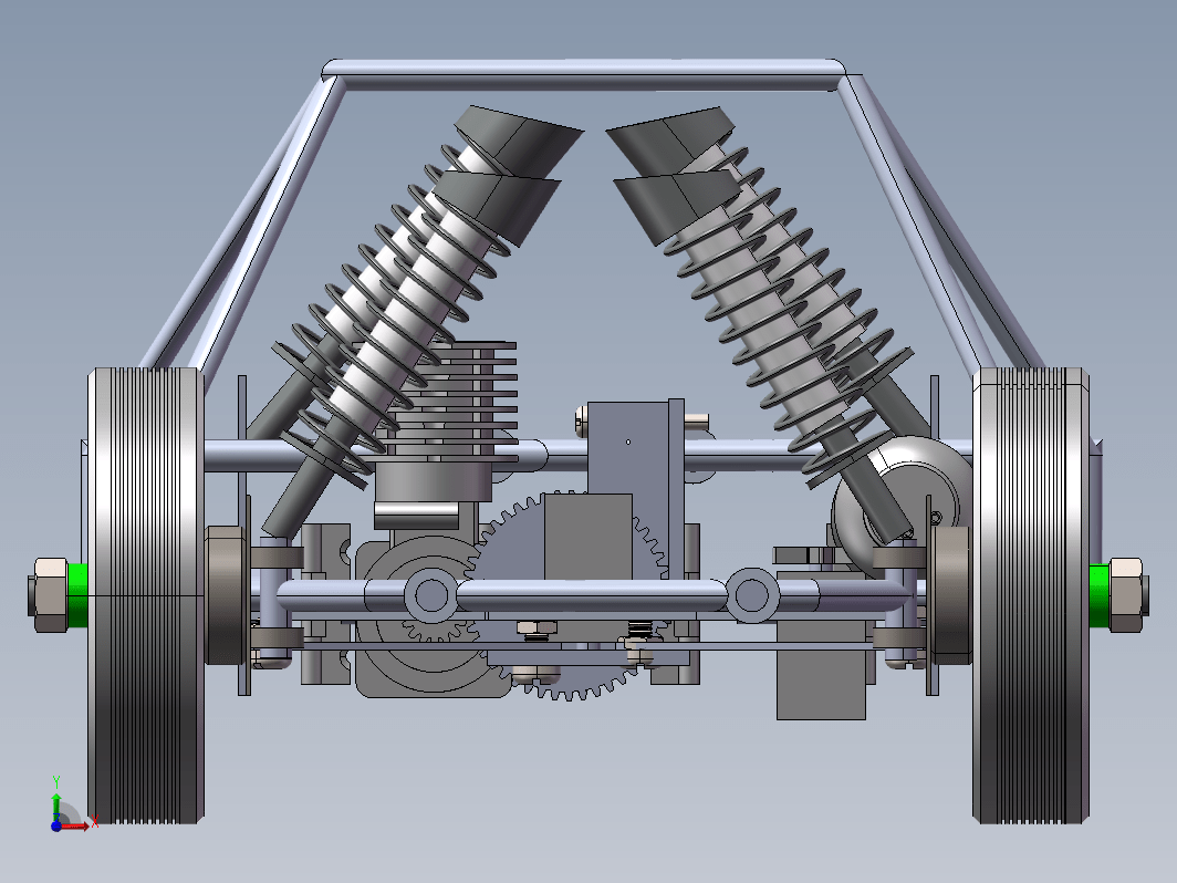 玩具赛车设计模型