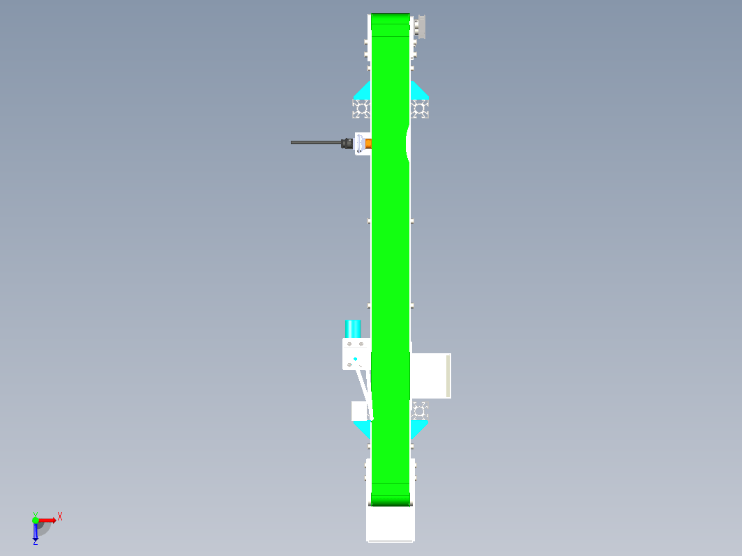 微型输送机3D