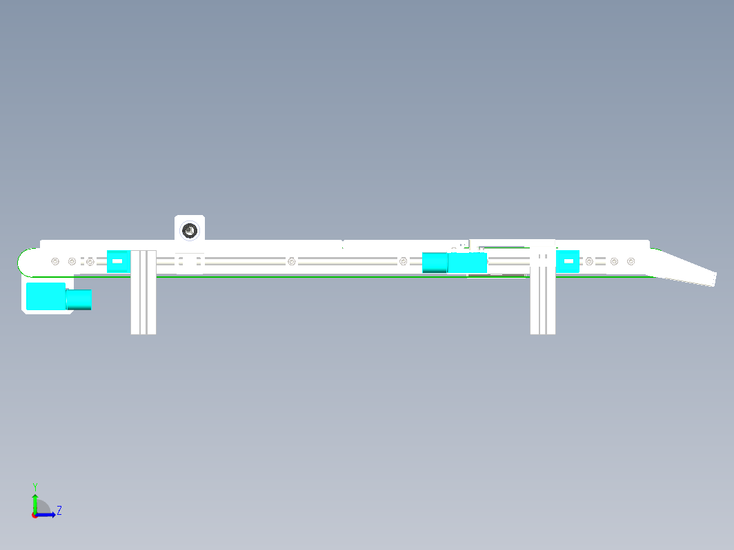 微型输送机3D