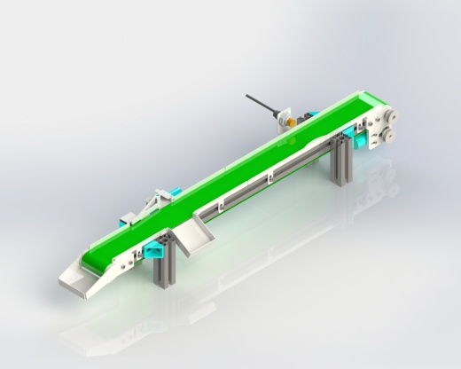 微型输送机3D