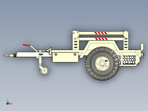 VEHICLE LMV拖车模型缩略图
