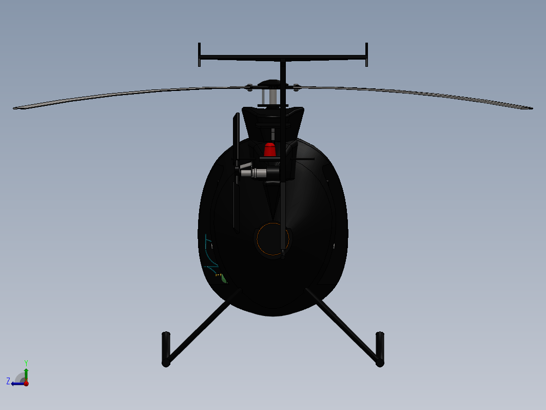 MH6 Little Bird直升机