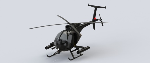 MH6 Little Bird直升机缩略图