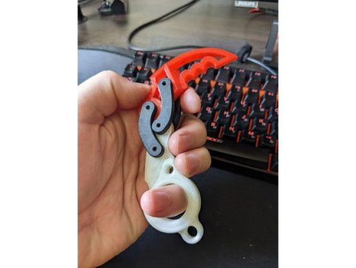 折叠爪刀 Fidget toy kerambit knife缩略图