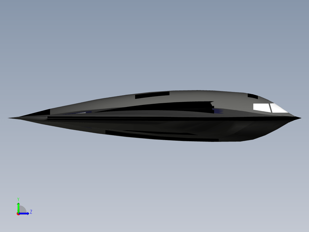 B-2隐形轰炸机CATIA