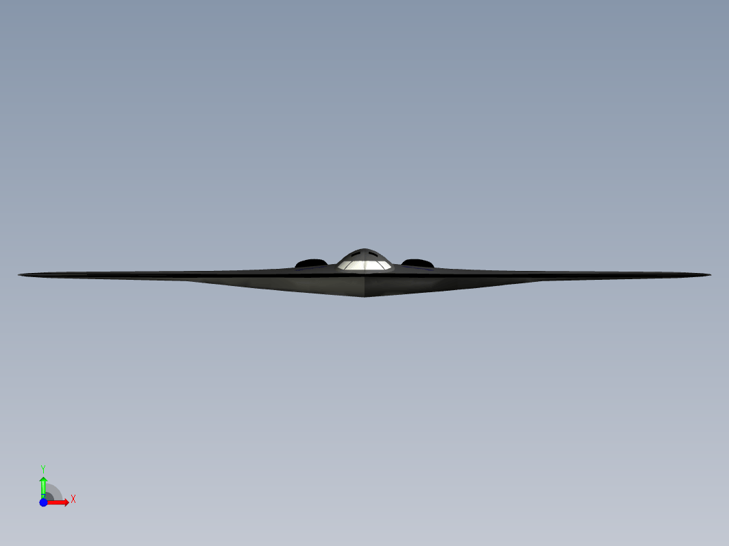 B-2隐形轰炸机CATIA