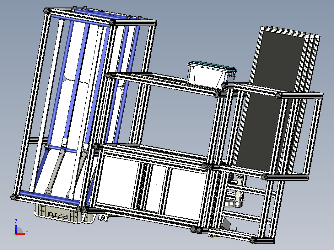 物料架结构 Station 20x Layout