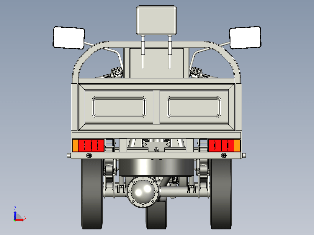 Zusha货运三轮摩托车