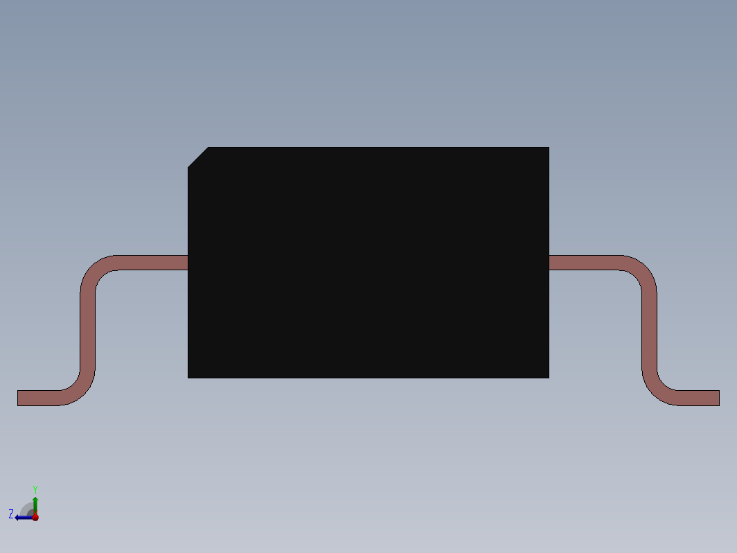 单相 0.8 AMPS 桥式整流器，采用 SMT 封装 - MBS