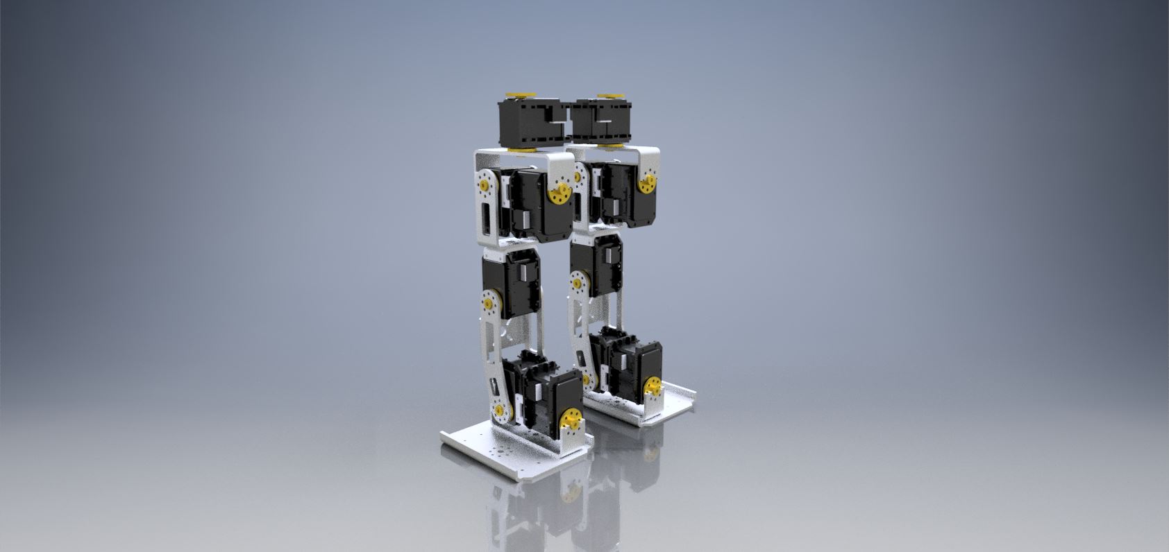 机器人双腿结构 2-Legged Humanoid Robot