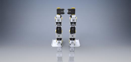 机器人双腿结构 2-Legged Humanoid Robot缩略图