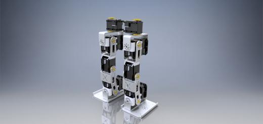 机器人双腿结构 2-Legged Humanoid Robot缩略图