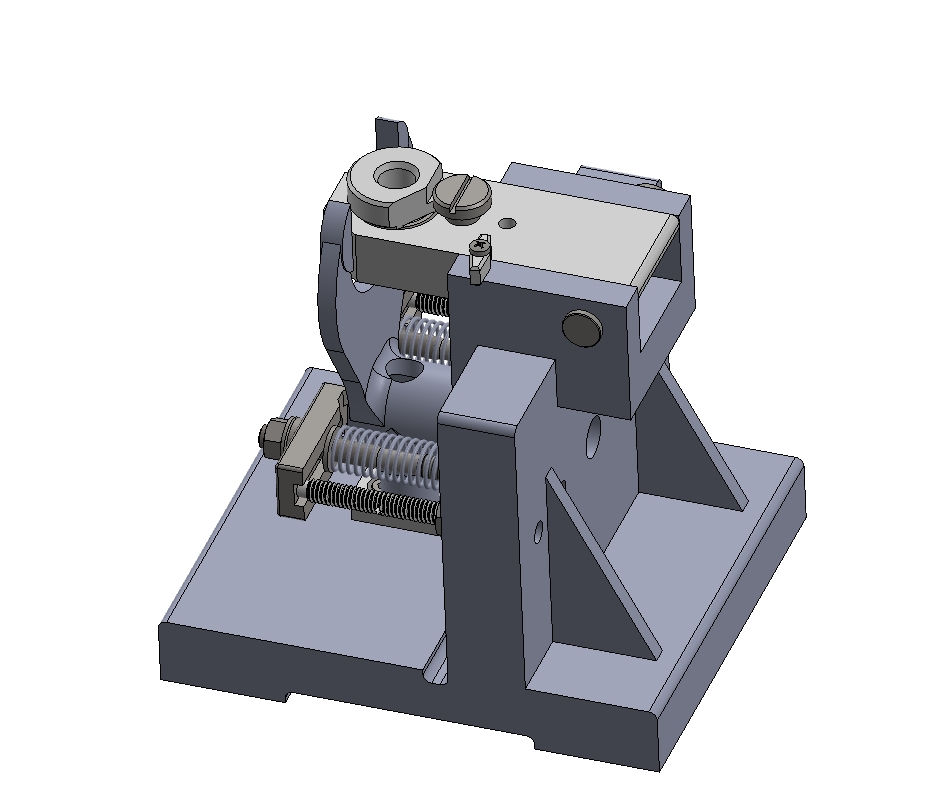 柴油机推手夹具+CAD+说明书