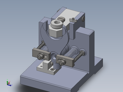 柴油机推手夹具+CAD+说明书缩略图