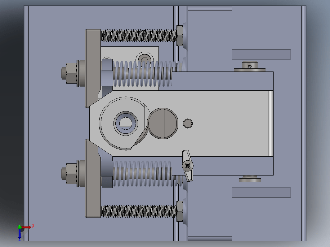 柴油机推手夹具+CAD+说明书