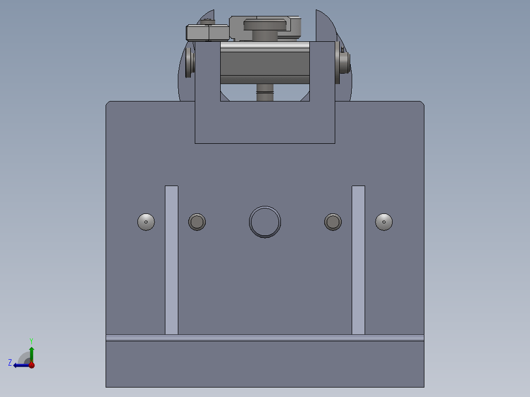 柴油机推手夹具+CAD+说明书