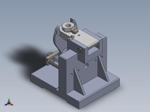 柴油机推手夹具+CAD+说明书缩略图