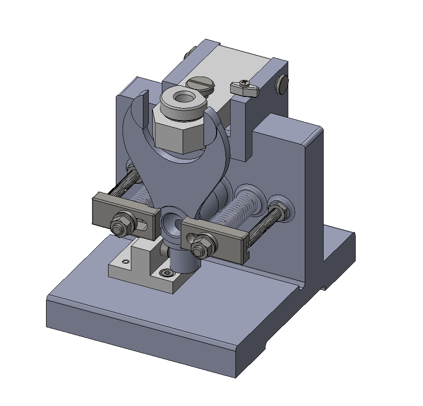 柴油机推手夹具+CAD+说明书