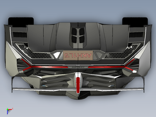 简易Lamborghini Vaneno跑车造型缩略图