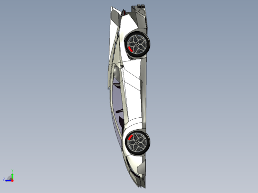 简易Lamborghini Vaneno跑车造型缩略图