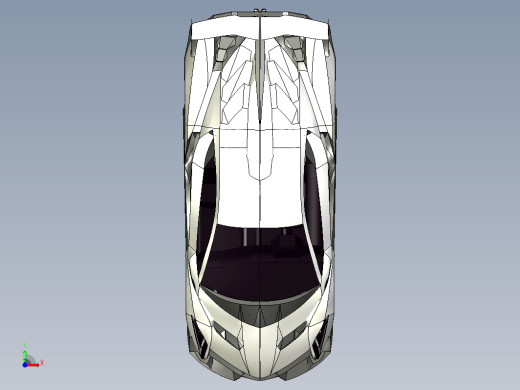 简易Lamborghini Vaneno跑车造型缩略图