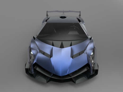 简易Lamborghini Vaneno跑车造型缩略图