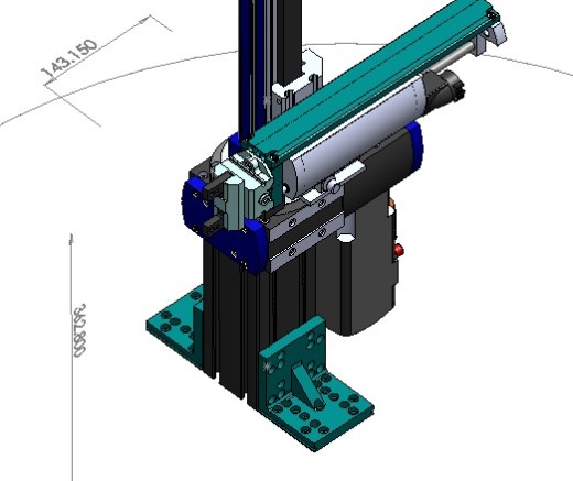 cylindrical robot圆柱坐标机器人