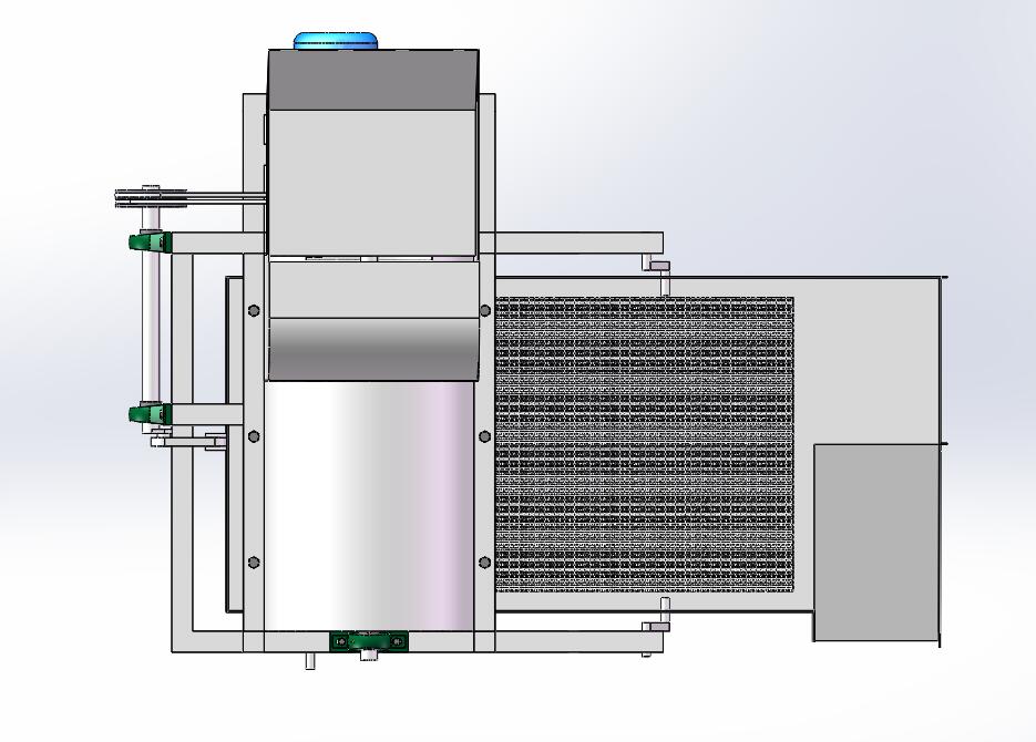 葵花饼脱粒葵花脱粒机三维SW2014带参+CAD+说明