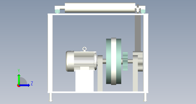 平台印刷机模型三维inventor2020带参+CAD+说明