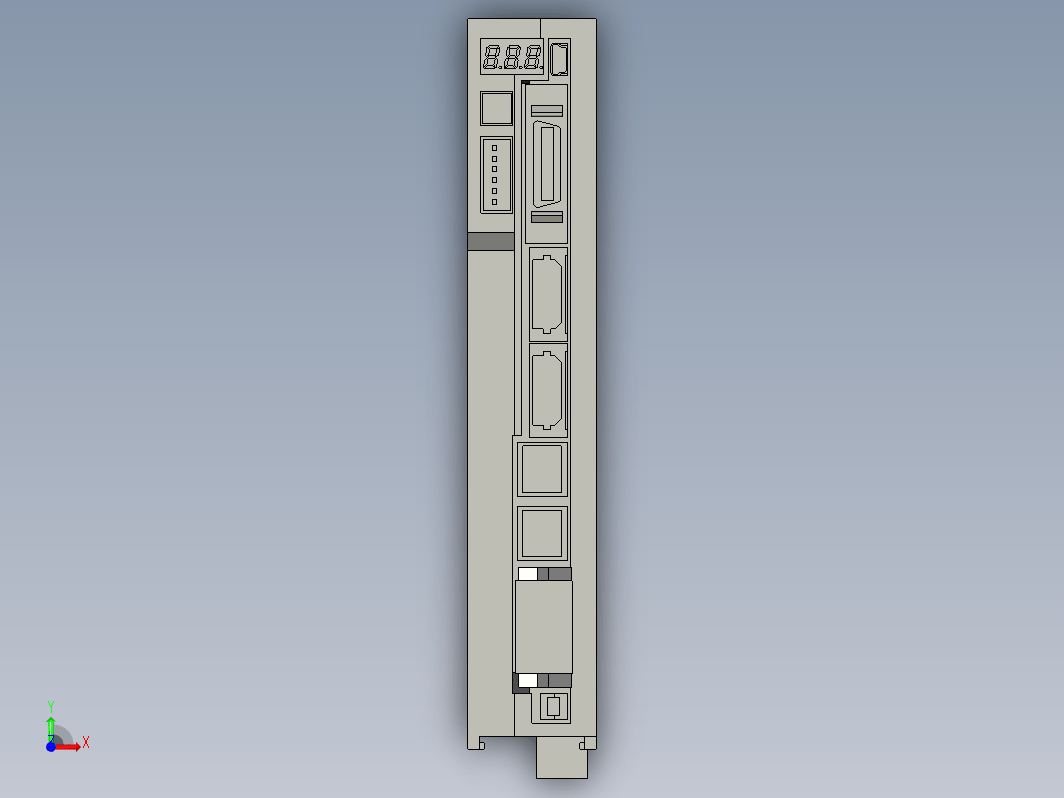 三菱直驱电机j4w2-0303b6_a_stp