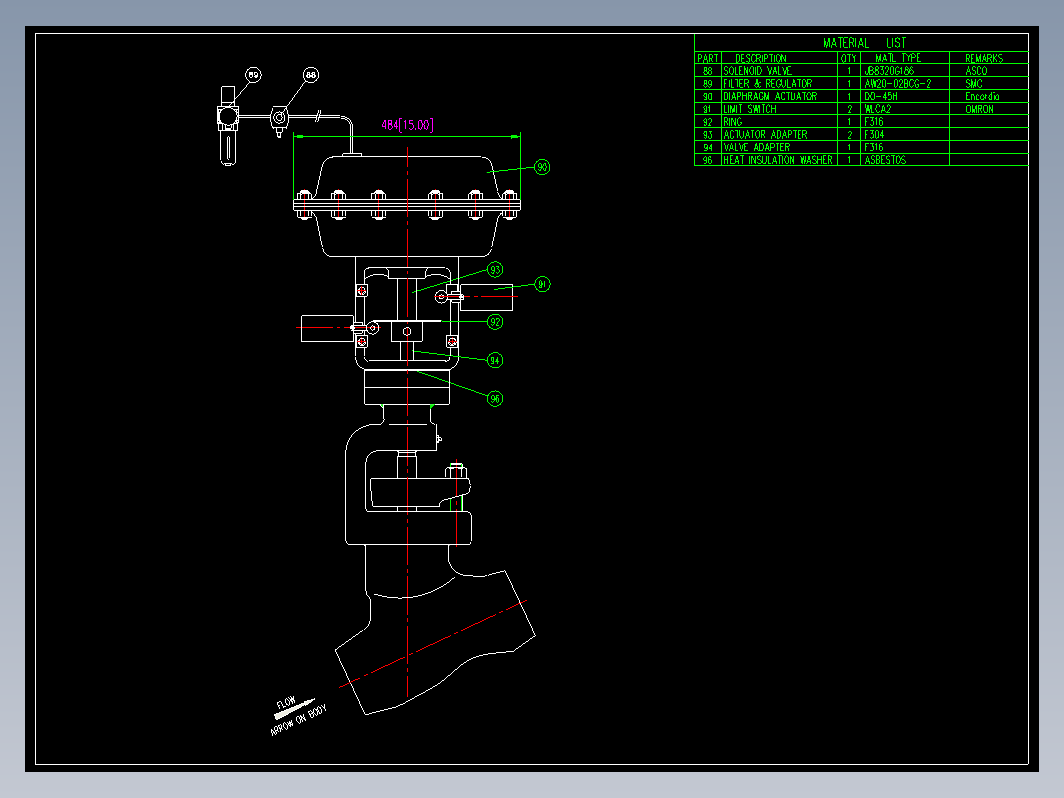 气动阀门