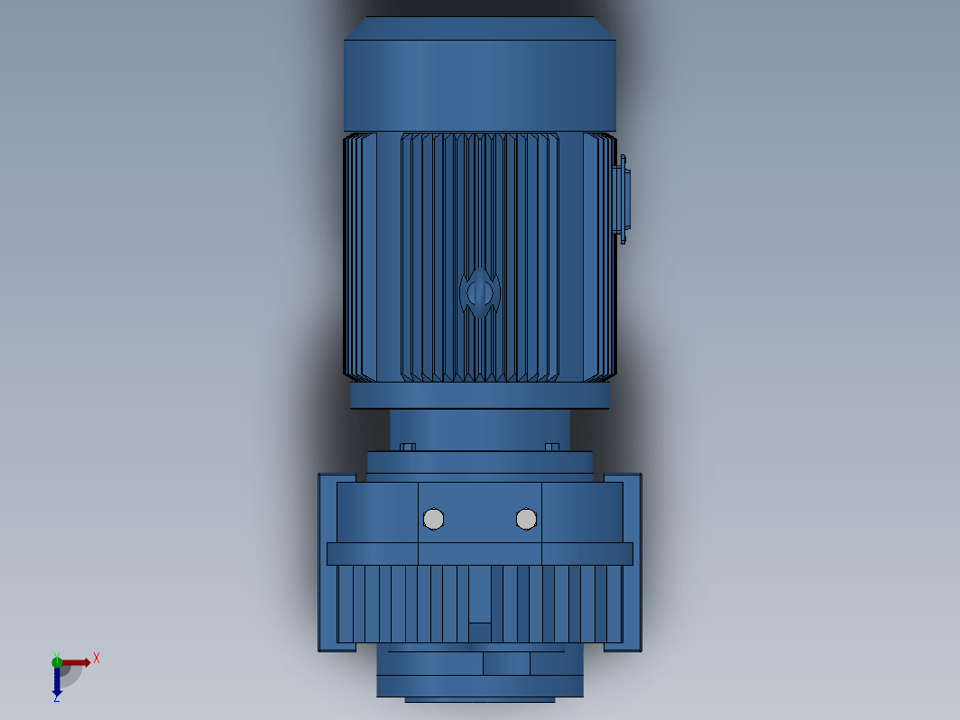 FAZ37 B14法兰空心轴安装平行轴-斜齿轮减速电机[FAZ37-66.09Y0.25-4P-M1-J1]