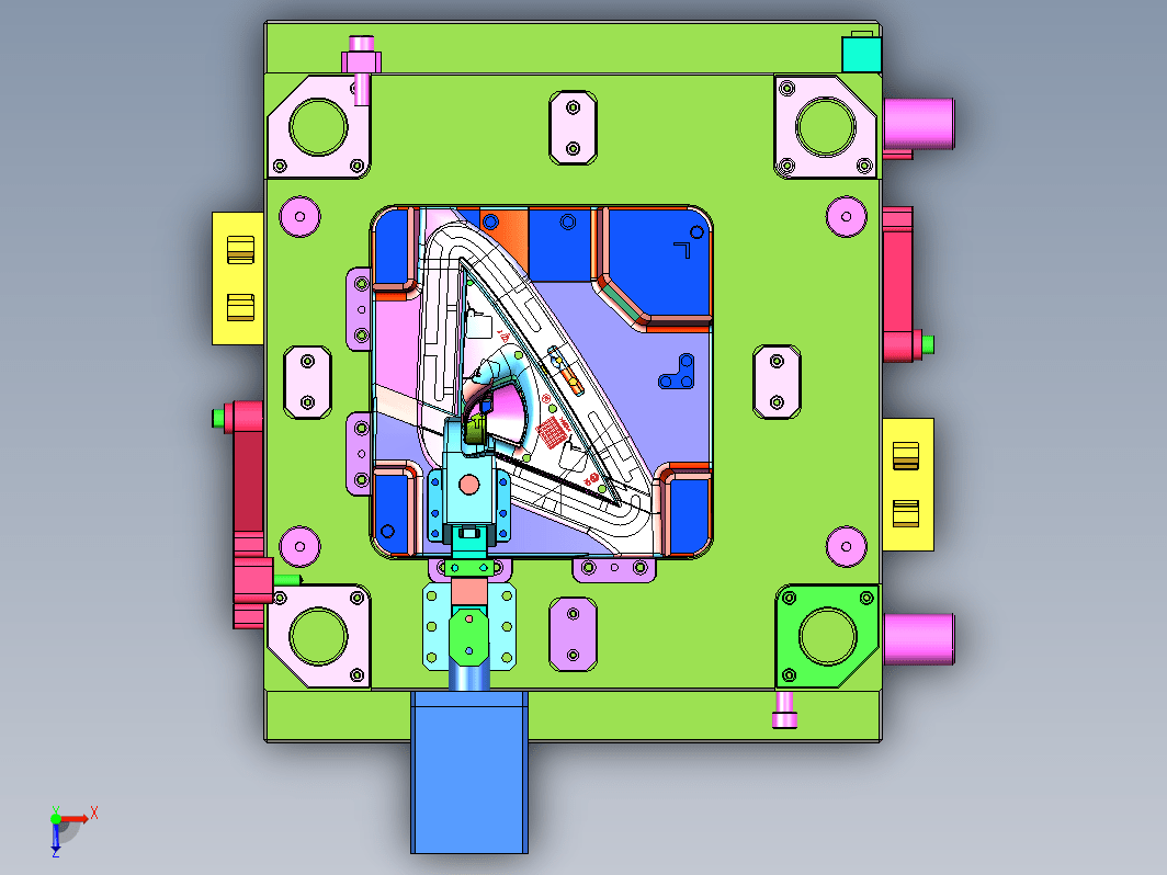 大型汽车模具A37