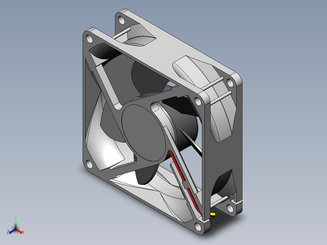 80x80x25散热器小风扇