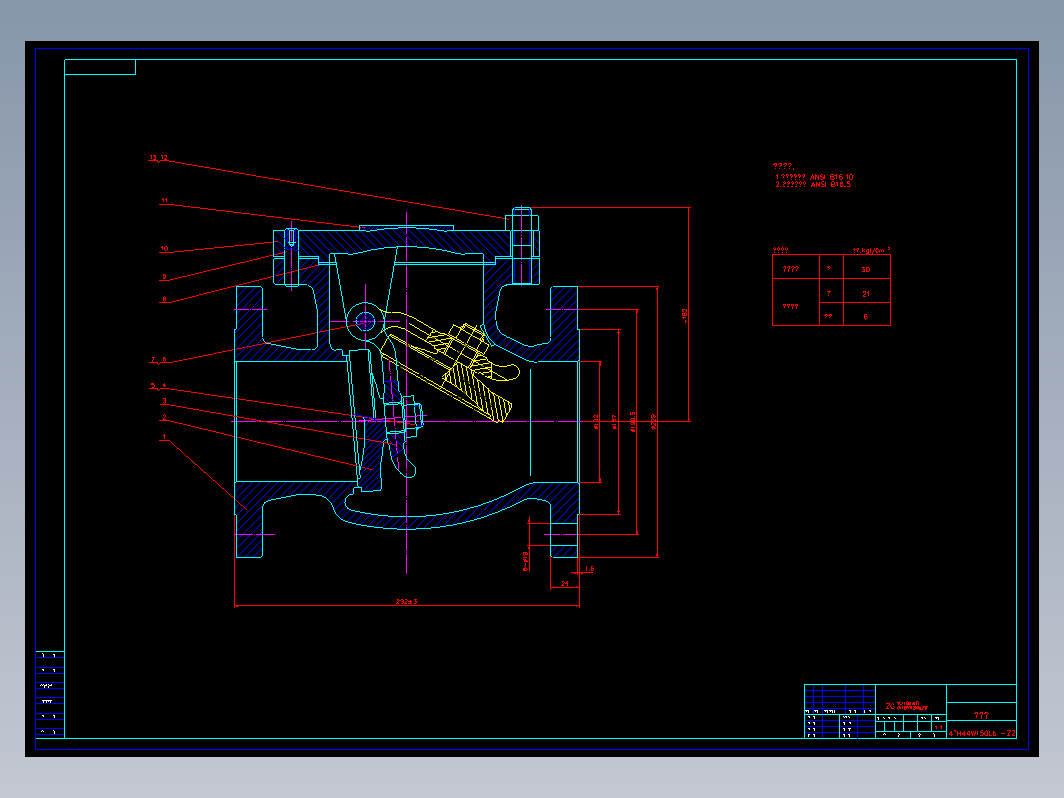 阀门 4h44zz